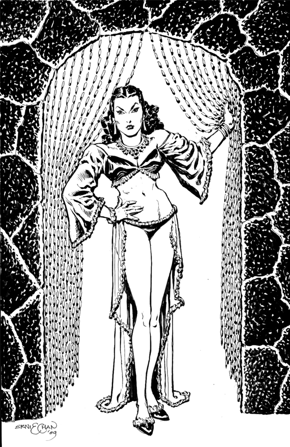 Dragon Lady - Ernie Chan commission 2009