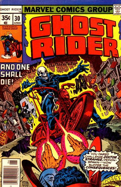 Ghost Rider 30 - Ernie Chan cover