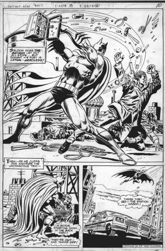 Batman 465, Chan pencils and inks