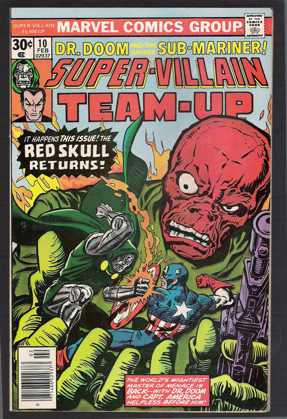 Super-Villain Team-Up 10 - Gil Kane pencils, Ernie Chan inks
